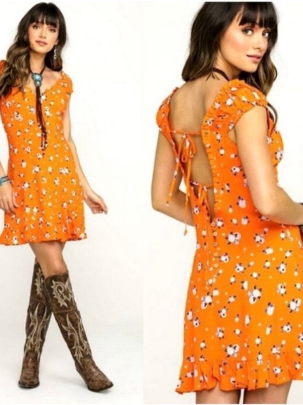 Free People LIKE A LADY MINI DRESS